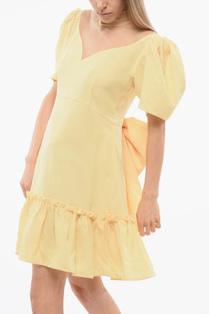 Dress with Flounces KISS ME DARLING with Puff Sleeves