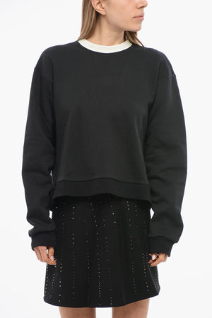Sweatshirt BOW & SLIT with Open Back