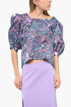 TULLE Top THE HIDDEN GEM mit Puffärmeln