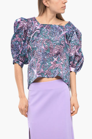 TULLE Top THE HIDDEN GEM mit Puffärmeln