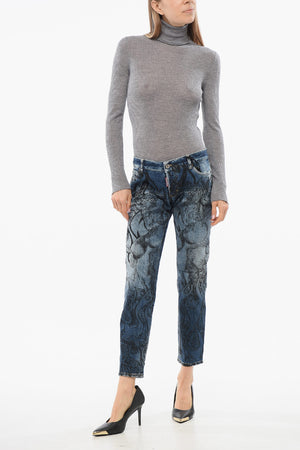 Slim Fit INK Jeans with 15cm Tattoo Print