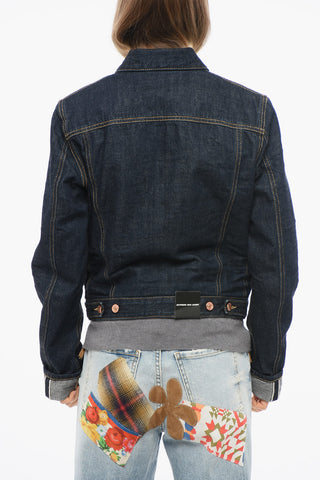 Giubbotto in Denim BOYFRIEND Lavaggio Scuro