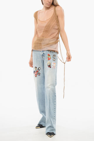 Draped Chiffon Tank Top