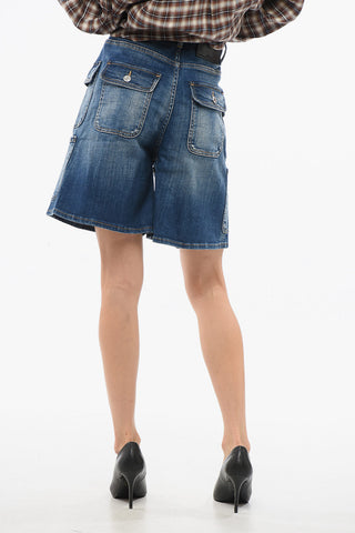 Wide Leg Cargo Shorts