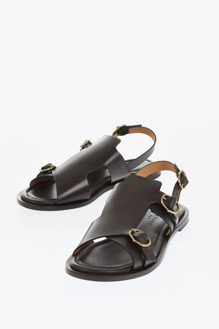 Leather Slingback DRIVER Sandals