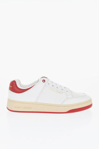 Perforated Leather Low-Top Sneakers