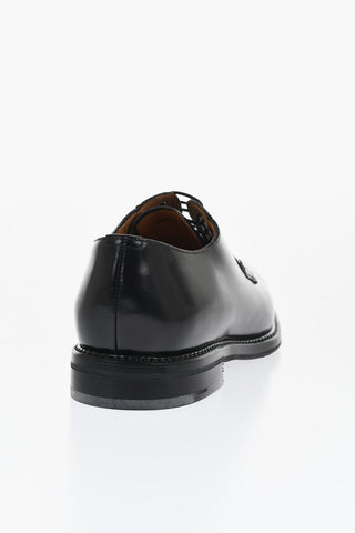 Brushed Leather Derby Shoes