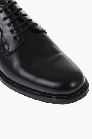 Brushed Leather Derby Shoes