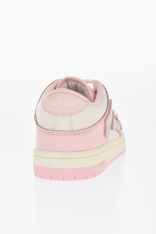 Sneakers Low-Top SKELETON In Pelle Martellata