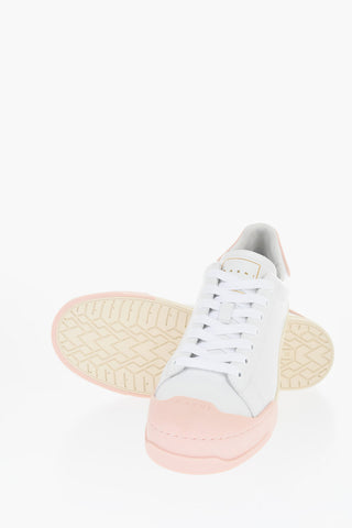 Leather Low-Top Sneakers