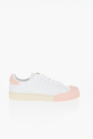 Leather Low-Top Sneakers