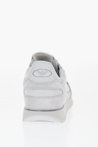 EMPORIO Low-Top Sneakers With Suede Details