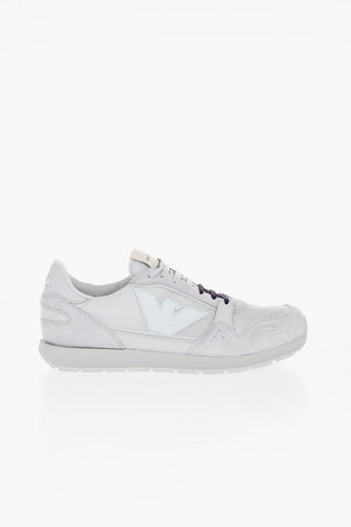 EMPORIO Low-Top Sneakers With Suede Details