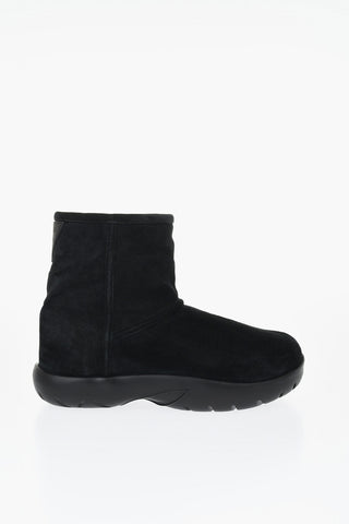 Suede SNAP Snow Boots