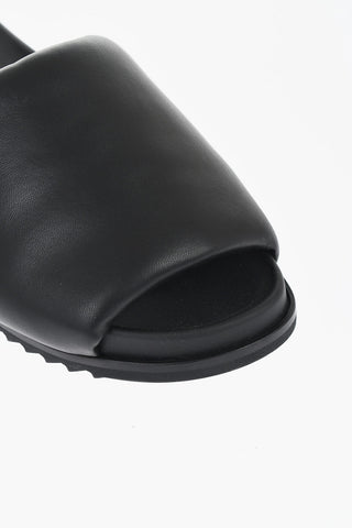 Leather Padded Slides