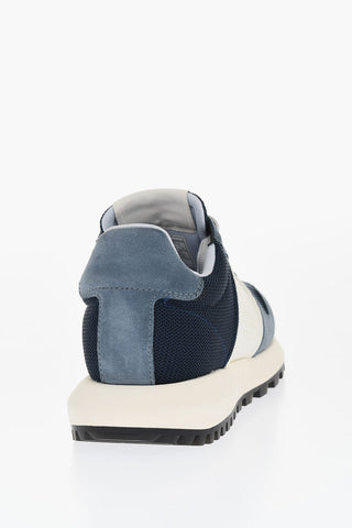 EMPORIO Low-Top Sneakers With Suede Details