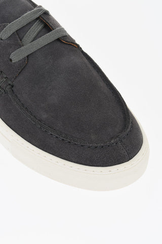 Sneakers Derby Low-Top In Suede