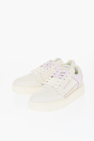 Low-Top Sneakers With Contrasting Details