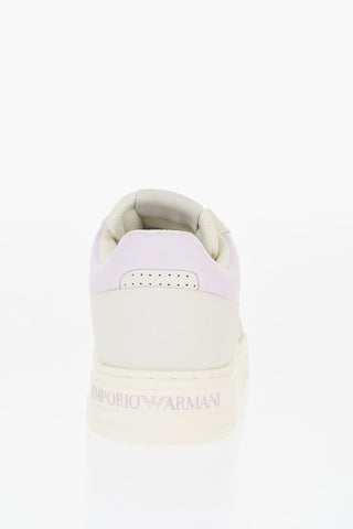 Sneakers Low-Top Con Dettagli A Contrasto