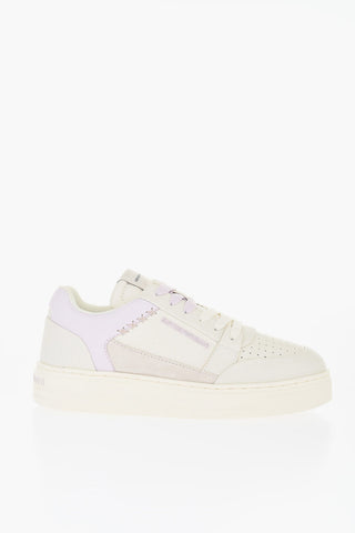 Sneakers Low-Top Con Dettagli A Contrasto