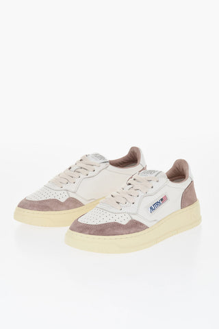 Leather Low-Top Sneakers