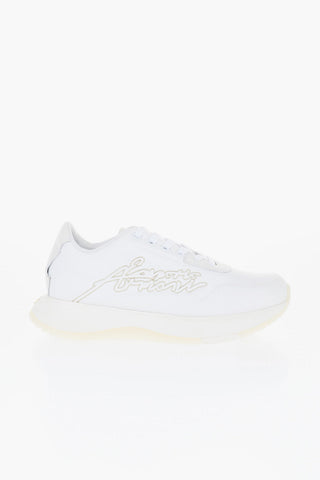EMPORIO Low-Top Sneakers With Embossed Signature