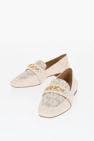 Monogram Leather Loafers