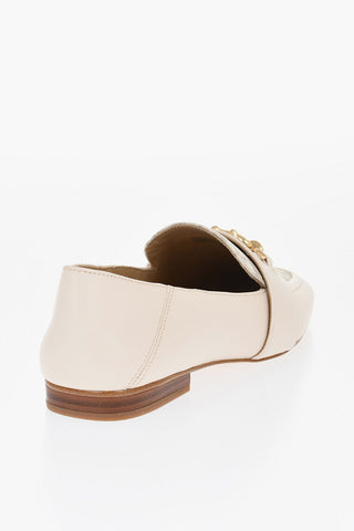 Monogram Leather Loafers