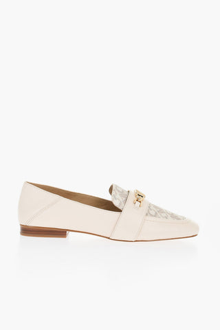 Monogram Leather Loafers