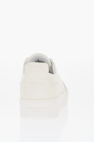 Sneakers Low-Top In Pelle Martellata