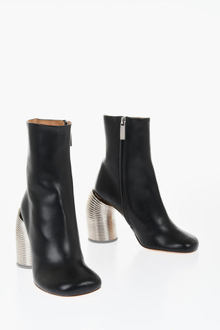 Stivaletti In Pelle SPRING Tacco Statement 11 cm