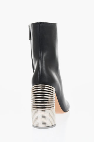 Stivaletti In Pelle SPRING Tacco Statement 11 cm