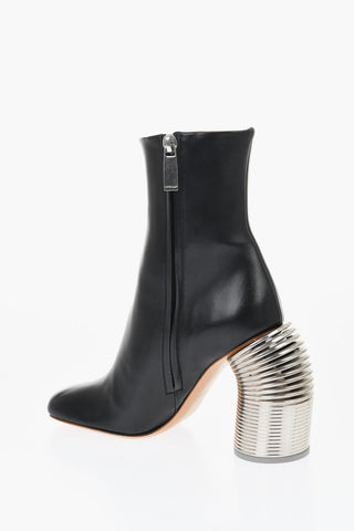 Stivaletti In Pelle SPRING Tacco Statement 11 cm