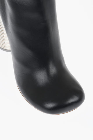 Stivaletti In Pelle SPRING Tacco Statement 11 cm