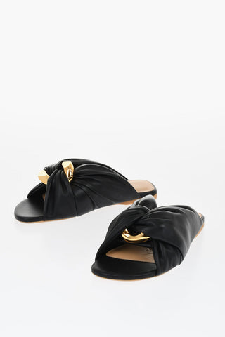Slides In Pelle Twist