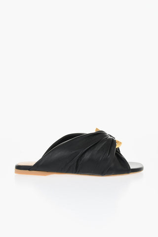 Slides In Pelle Twist