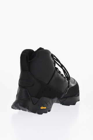 Solid Color Leather ANDREAS Hiking Boots