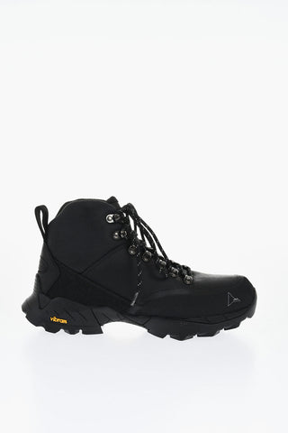 Solid Color Leather ANDREAS Hiking Boots