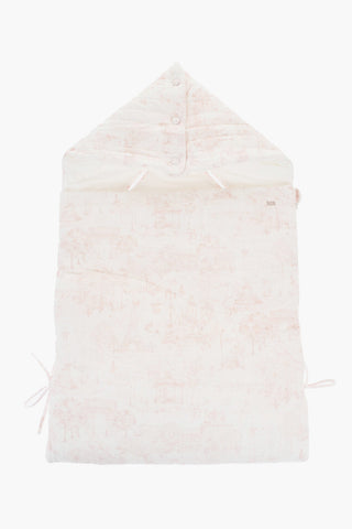 Sacco Nanna NID D'ANGE in Voile di Cotone con Motivo Toile de Jouy