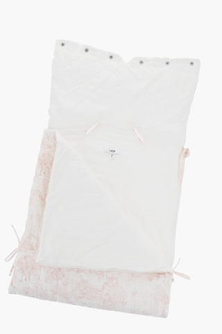 Sacco Nanna NID D'ANGE in Voile di Cotone con Motivo Toile de Jouy