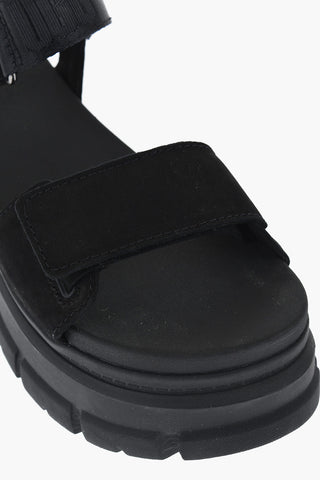 Suede ASHTON Sandals with Velcro Closure