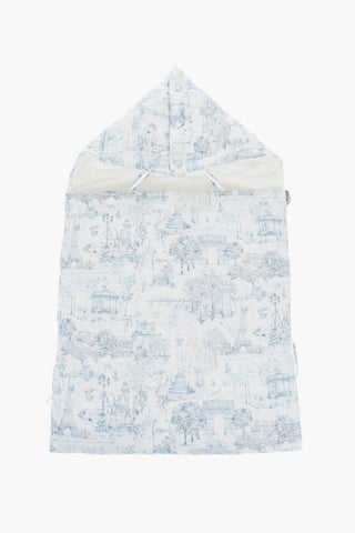 Toile de Jouy Motif Cotton Voile NID D'ANGE Baby Sleeping Bag