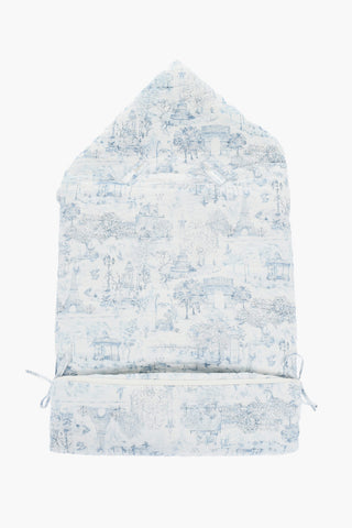 Toile de Jouy Motif Cotton Voile NID D'ANGE Baby Sleeping Bag