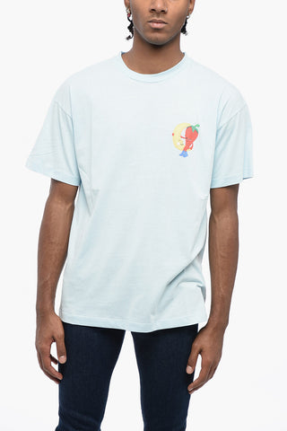 Printed Organic Cotton Crew-neck T-Shirt