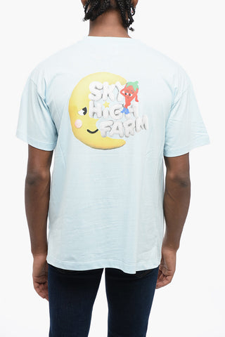 Printed Organic Cotton Crew-neck T-Shirt