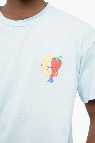 Printed Organic Cotton Crew-neck T-Shirt