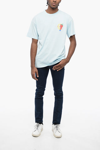 Printed Organic Cotton Crew-neck T-Shirt