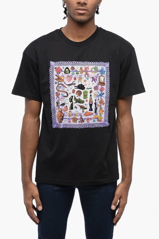 Printed Crew-neck T-Shirt