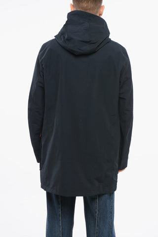 Lined Lightweight Cotton Blend Utility Jacket