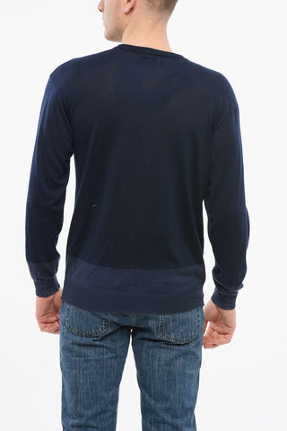 GIORGIO Crew Neck Cashmere Blend Sweater